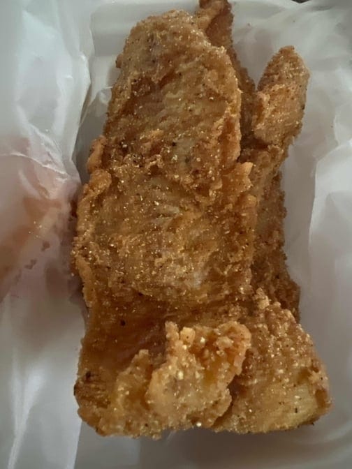 Fried Whiting Fish.