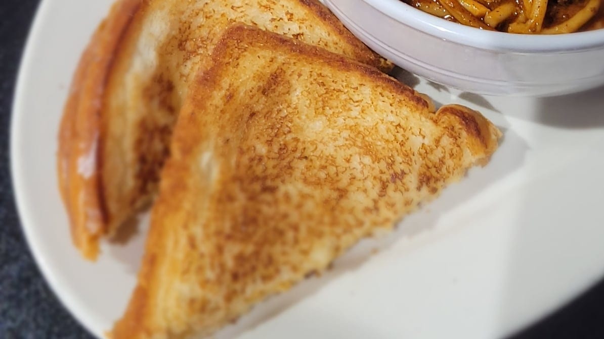 Grilled Cheese Sandwich.