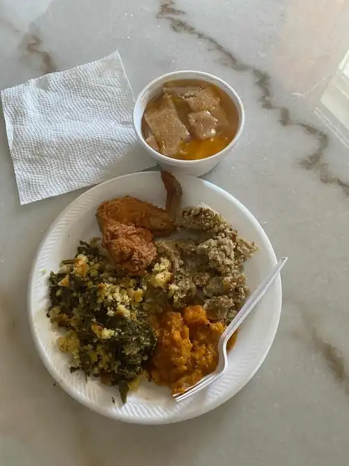 Greens (Made with Pork).